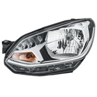 Left main headlight 12 V PY21W Halogen HELLA for VW UP!