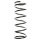 Suspension Spring Front Axle Coil spring with constant wire diameter SPIDAN for e.g. FORD Focus Turnier