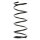 Suspension Spring Front Axle Coil spring with constant wire diameter SPIDAN for e.g. FORD Focus