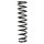 Suspension spring front axle coil spring Ø98mm SPIDAN for e.g. HONDA Civic VI
