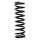 Suspension spring front axle coil spring Ø119mm SPIDAN for e.g. JAGUAR XJ
