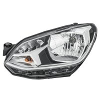 Left main headlight 12 V PY21W Halogen HELLA for VW UP!