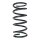 Suspension Spring Rear Axle Coil spring with constant wire diameter SPIDAN for MITSUBISHI Space Runner