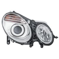 Headlight right 12 V D1S/H7 Bi-Xenon HELLA suitable for e.g. MB E-CLASS