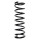 Suspension spring rear axle coil spring Ø131mm SPIDAN for e.g. NISSAN Terrano
