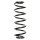 Suspension spring rear axle coil spring Ø113mm SPIDAN for PEUGEOT 307 CC and others
