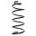 Fahrwerksfeder Vorderachse Schraubenfeder Ø169mm SPIDAN für u.a. PEUGEOT 307