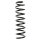 Suspension Spring Rear Axle Coil spring with constant wire diameter SPIDAN for e.g. RENAULT Scénic II