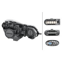 Headlight left 12 V PY21W Halogen HELLA for e.g. MERCEDES-BENZ E-CLASS