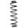 Suspension Spring Rear Axle Coil spring with constant wire diameter SPIDAN for e.g. VW Golf VI