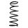 Suspension Spring Rear Axle Coil spring with constant wire diameter SPIDAN for SUZUKI Jimny Geländewagen Geschlossen