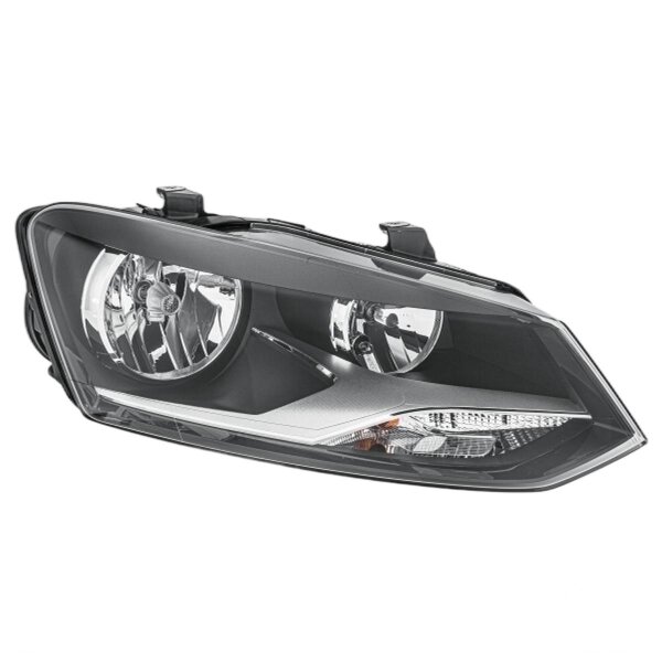 Hauptscheinwerfer rechts 12 V W5W Halogen HELLA für u.a. VW Polo Stufenheck