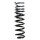 Suspension spring rear axle coil spring SPIDAN for VW Passat Variant and others
