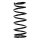 Suspension spring rear axle coil spring Ø111mm SPIDAN for SUZUKI Ignis I and others