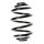 Suspension Spring Rear Axle Mini Block SPIDAN for KIA Sportage SUV