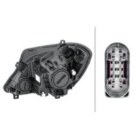 Hauptscheinwerfer rechts 12 V W5W Halogen HELLA für...