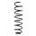 Suspension spring rear axle coil spring Ø118mm SPIDAN for e.g. SAAB 9-5 estate