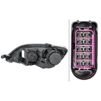 Main headlight right 12 V H15 FF HELLA for VW Golf Plus...