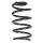 Suspension spring front axle coil spring Ø147mm SPIDAN for e.g. AUDI TT