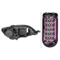 Main headlight left 12 V H7/H7 halogen HELLA for VW Golf...