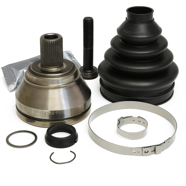 Joint Kit Drive Shaft TPE Ø98mm CV Joint with grease SPIDAN 50° for e.g. AUDI A3