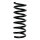 Suspension spring front axle coil spring Ø122mm SPIDAN for e.g. LADA Niva