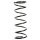 Suspension spring rear axle coil spring Ø140mm SPIDAN for e.g. MAZDA 323 C V