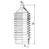 Axle boot for stainless steel cable ties SPIDAN for CITROËN C8 (EA_)