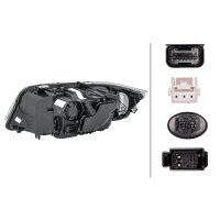 Headlamp right 12 V D1S/H3 LED HELLA for BMW 3 Series and...