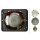 Headlamp asymmetric HELLA for DAF VOLVO BOMAG CASE IH O&K LIEBHERR GOLDHOF