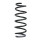 Suspension spring front axle coil spring Ø107mm SPIDAN for DAIHATSU Trevis