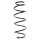 Fahrwerksfeder Vorderachse Schraubenfeder Ø150mm SPIDAN für u.a. FIAT Stilo