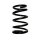 Suspension Spring Rear Axle Coil spring with constant wire diameter SPIDAN for KIA Carnival/Grand Carnival III