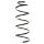 Suspension spring front axle coil spring Ø173mm SPIDAN for e.g. LANCIA Lybra