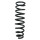 Suspension spring front axle coil spring Ø113mm SPIDAN for e.g. MAZDA 6