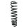 Suspension spring front axle coil spring Ø113mm SPIDAN for e.g. MAZDA 6