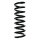 Suspension Spring Rear Axle Coil spring with constant wire diameter SPIDAN for e.g. MERCEDES-BENZ E-Klasse