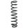 Suspension spring front axle coil spring Ø114mm SPIDAN for e.g. MERCEDES