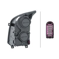 Main headlight right 12 V PY21W Halogen HELLA