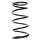 Suspension spring front axle coil spring Ø170mm SPIDAN for e.g. MITSUBISHI