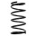 Suspension spring front axle coil spring Ø174mm SPIDAN for e.g. MITSUBISHI