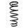 Suspension Spring Rear Axle Coil spring with constant wire diameter SPIDAN for NISSAN Primera Kombi