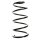Suspension spring front axle coil spring Ø175mm SPIDAN for e.g. ROVER 75