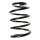 Suspension spring front axle coil spring Ø176mm SPIDAN for e.g. ROVER 75