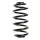 Suspension spring rear axle miniblock Ø 132mm SPIDAN for e.g. ROVER 75 Tourer