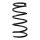 Suspension Spring Rear Axle Coil spring with constant wire diameter SPIDAN for SUZUKI Liana Schrägheck