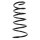 Suspension spring front axle coil spring Ø120mm SPIDAN for e.g.SUZUKI Swift III