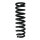 Suspension spring front axle coil spring Ø113mm SPIDAN for e.g. TOYOTA Land