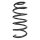 Suspension spring front axle coil spring Ø165mm SPIDAN for e.g. VOLVO XC90 I