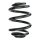 Suspension spring rear axle coil spring Ø 143mm SPIDAN for e.g. VW Golf IV